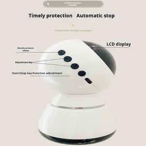 Preço de fábrica Recarregável Elétrica Cupping Terapia Massageador Pressão Negativa Sucção Compressa Quente Portátil para Emagrecimento Pele - Product Image 5