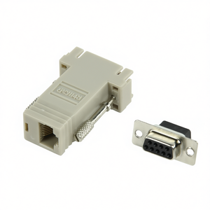 อะแดปเตอร์ D-Sub 9 พิน ตัวเมีย เป็น Rj45 8P8C ตัวเมีย สำหรับการสื่อสารแบบอนุกรม - Product Image 2