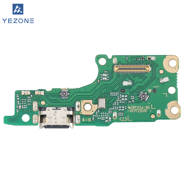 Original USB Charging Port Flex Cable for Huawei Honor X9 Charging Flex Cable Dock Connectors Replacement Board Flex