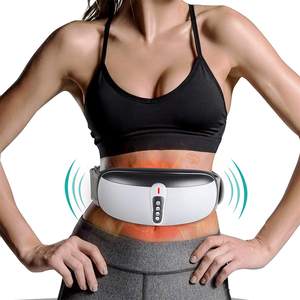 Cinturón masajeador de cintura vibratorio que reduce la grasa abdominal y el estómago para adelgazar y calentar para perder peso - Product Image 3