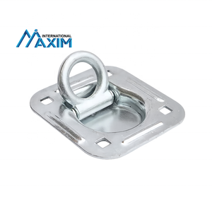 Thép nhiệm vụ nặng nề hàng hóa lashing tuôn ra núi lõm xe tải Trailer Tie xuống <span class=keywords><strong>D</strong></span> Nhẫn - Product Image 1