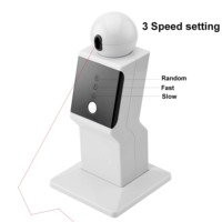 Vente chaude Jouet laser pour chat interactif robotique rechargeable en plastique écologique