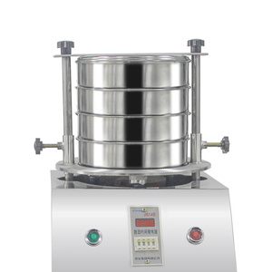 <span class=keywords><strong>250mm</strong></span> Đường kính thép không gỉ kiểm tra sàng siêu âm rung màn hình sàng Shaker bột màu đen tiêu chuẩn sàng - Product Image 2