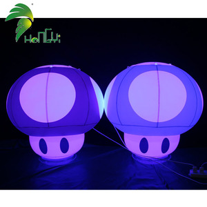 ของตกแต่งเห็ดยักษ์แบบเป่าลมตัวละครมาริโอแบบกำหนดเองสำหรับงานอีเวนต์ - Product Image 2