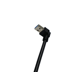 <b>Usb</b> 3.0 Right Angle Data <b>Cable</b> A Male To B Male 90 Degree Black Copper Wire High Speed <b>Printer</b> Connection - Product Image 4