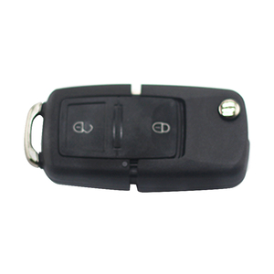 Hiton Replacement Blank Aluminum Alloy Waterproof <strong>Car</strong> <strong>Key</strong> Case with 2 Buttons for Universal Smart <strong>Key</strong> and Remote Control - Product Image 3