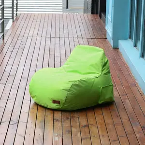 Muebles al aire libre relájate perezoso sofá silla del bolso de haba