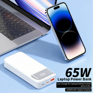 Batería Externa Portátil PD de 65W y 20000mAh de Carga Súper Rápida con Pantalla LED, Ideal para Laptops y Actividades al Aire Libre - ¡Venta Caliente! - Product Image 1