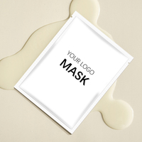 Masque facial au collagène éclaircissant anti-rides à la vitamine C de citron et aux baies bleues, avec hyaluronate de sodium – Fabricant direct PUQIANNA