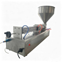 Machine de remplissage semi-automatique pneumatique pour pâtes, liquides, crèmes et miel – Remplisseuse à piston