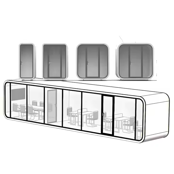 Cheap Price Luxury apple Cabin Living Container Houses Villa Modular Prefabricated 30 FT 40Foot for Living Room Bedroom 6