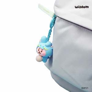 KAKAOFRIENDS <b>Cute</b> PVC Doll Keychains Popular School Bag <b>Accessories</b> in South Korea Featuring Adorable Doll-Shaped Pendant - Product Image 1