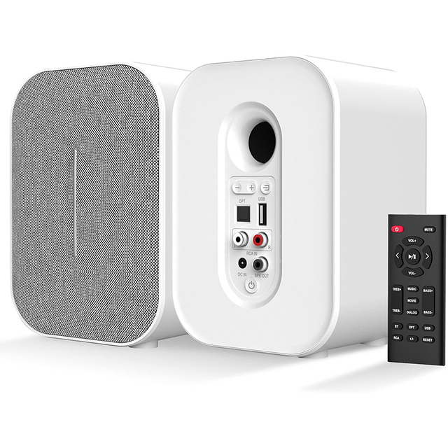 50W Hi-Fi Stereo BT Desktop Speaker With Karaoke Function for Home Entertainment