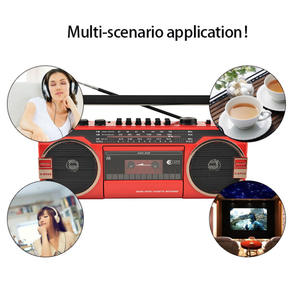 Prix de gros 2024 Portable Home Audio <span class=keywords><strong>Premiere</strong></span> Cassette Enregistreur Lecteurs Mp3 Am/Fm Cd Boombox <span class=keywords><strong>Radio</strong></span> Avec Emplacement Usb Sd - Product Image 5