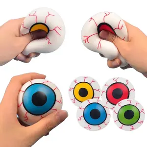Creative New Unique TPR Decompression Ventilation Water Ball Explosion Eye Ventilation Squishy Toys Kids Sensory Toys Novelties