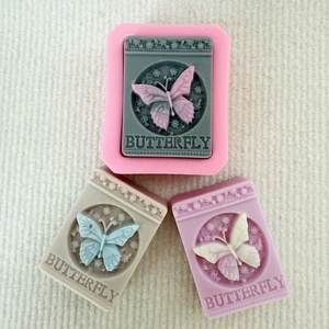 <span class=keywords><strong>Molde</strong></span> <span class=keywords><strong>de</strong></span> Silicona con Forma <span class=keywords><strong>de</strong></span> Mariposa y Libélula para Hacer Jabón Artesanal - Product Image 5