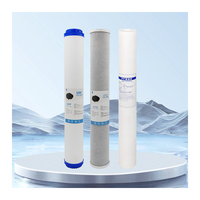 Cartouches filtrantes pour purificateur d'eau en carbone actif industriel PP / Cartouche filtrante pour système de traitement de l'eau CTO 5 microns 20 pouces