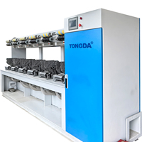 Máquina de Hilado por Fricción TONGDA TD1000-6 para el Procesamiento de Fibra Sintética, Ahorro de Energía, Tipo DREF, Alta Producción