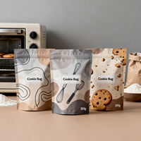 Sachets Mylar Mini de 45g en Gros, Sachets Zip Haute Barrière pour l'Emballage de Biscuits Croustillants et de Snacks