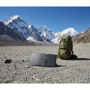 Solar Folding Camping Portable Solar Power Folding Solar for Outdoor Portable Solar <b>Solution</b> Collapsible - Product Image 5