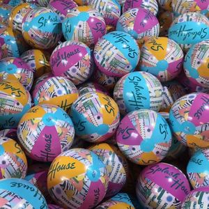 Ballon de plage en PVC imprimé avec logo personnalisé, ballon gonflable promotionnel pour la publicité et le marketing - Product Image 6