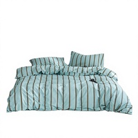 Ensemble de draps de lit de massage 4 pièces en coton jacquard de qualité supérieure, personnalisé, de qualité hôtelière, 400TC, à motifs floraux de Noël, anti-bactérien