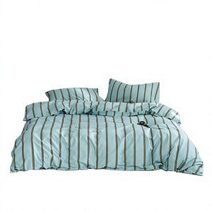 High Quality Customized Hotel-Grade Jacquard Cotton 400TC Massage Plain Bed <b>Sheet</b> Set Including Fitted <b>Sheet</b> Flat <b>Sheet</b> - Product Image 2