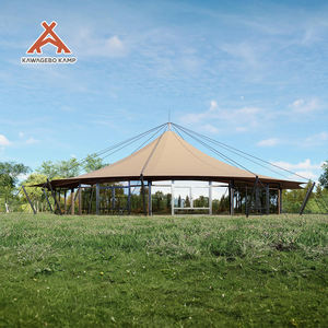 Tenda Glamping Safari di Lusso Kawagebo Kamp (KK) 75' <span class=keywords><strong>X</strong></span> 75' in Tela PVDF per Resort, Hotel e Fiere - Product Image 2