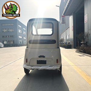 Triciclo Eléctrico Silencioso de Carrocería Cerrada para 3 Pasajeros, Eje Trasero Integrado, Engranajes de Precisión, Gran Espacio de Almacenamiento 2260x1065x1665mm - Product Image 5