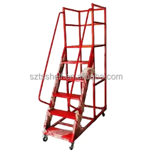 <span class=keywords><strong>Nouveau</strong></span> chariot d'escalade d'escalier de fer avec 5 étapes pour l'utilisation de <span class=keywords><strong>restaurant</strong></span> et d'usine de fabrication - Product Image 1