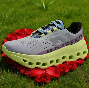 Chaussures de sport décontractées pour hommes, respirantes, en cuir véritable, à lacets, design luxueux - Product Image 3