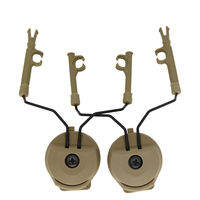 Adaptateur de rail pour casque TAC-SKY, écologique, en plastique noir/gris, pour casques à réduction de bruit, casque de moto