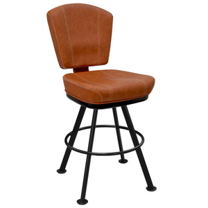 Tabourets de <span class=keywords><strong>bar</strong></span> commerciaux de restaurant d'intérieur modernes Tabourets de <span class=keywords><strong>bar</strong></span> de seau de salle à manger sur une grande base ronde en métal plus forte 4 couleurs disponibles - Product Image 2