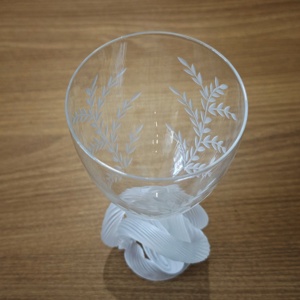 Gobelet en verre en cristal fait à la main haut de gamme avec Base en forme de noeud pour la maison fête mariage Restaurant vin et jus tasse - Product Image 4