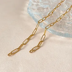 EManco Acier inoxydable plaqué <span class=keywords><strong>or</strong></span> 14 carats, connecteur classique à double anneau <span class=keywords><strong>de</strong></span> jonction réglable pour chaîne corde, pour la fabrication <span class=keywords><strong>de</strong></span> bijoux DIY - Product Image 5