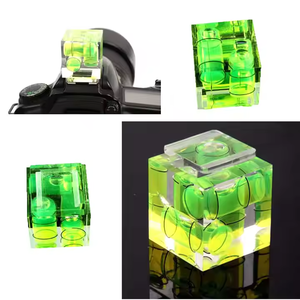 Offre Spéciale équilibré Triple 3 axes Hot Shoe bulle niveau à bulle Compatible pour DSLR <span class=keywords><strong>Canon</strong></span> Nikon Pentax appareils photo reflex numériques photographie - Product Image 4