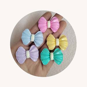 Lazo de resina en forma de lazo para el cabello, accesorios para el cabello DIY, teléfonos celulares decorados - Product Image 1