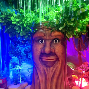 Modèle d'arbre parlant animatronique personnalisé réaliste, plante artificielle, décoration de Noël, arbre parlant robotisé, vente d'usine - Product Image 6