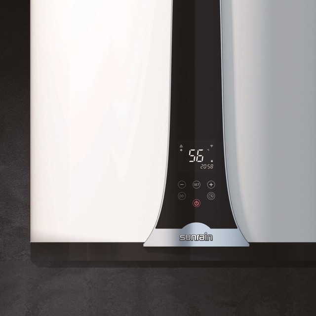 Wall Mounted Integrated Eco-Friendly Refrigerant R290 Electric Hybrid Wifi Smart Control Heat Pump Air Source 80L 100L