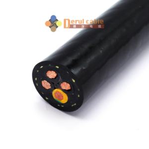 Cable de carrete de tambor revestido de PUR redondo para máquina de túnel de escudo para grúa y polipasto - Product Image 6