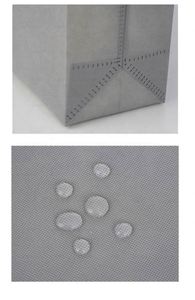 High Quality Custom Printed Logo Non-Woven Recycled Tote <b>Bags</b> Waterproof Lightweight Reusable <b>Foldable</b> Varisized for Shopping - Product Image 6