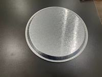 Plaques en aluminium de 30 cm, résistantes au four, pour pizza, rondes, pour la cuisine, utilisables pour les aliments chauds et froids