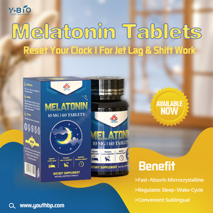 Suministro del Fabricante: Tabletas de Melatonina de 10 mg para Apoyo al Equilibrio Biológico <span class=keywords><strong>Interno</strong></span> y Mantenimiento del Ritmo Diario, Venta al Por Mayor - Product Image 2