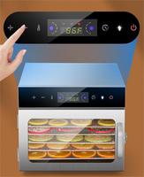 Nieuwkomer Roestvrijstalen Touchscreen 18-laags Voedseldroger Machine Voor Groenten En Fruit Machine