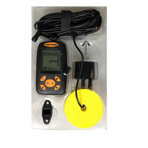 <span class=keywords><strong>Detector</strong></span> de peixes portátil sem fio, com tela lcd, transdutor, sorte, sonar, localizador de peixes, alarme, localizador de peixes, sonda de eco - Product Image 3
