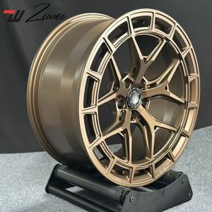 ZW Forged 5x112 5x120 Jantes concaves en alliage d'aluminium personnalisées pour Audi Q3 <span class=keywords><strong>Q4</strong></span> Q5 Q7 Q8 <span class=keywords><strong>BMW</strong></span> X3 X4 X5 X6 18 19 20 21 Jantes 22 pouces - Product Image 1