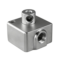 Service de pièces moulées sur mesure par procédé de cire perdue, usinées CNC, pour corps de vanne hydraulique en acier inoxydable, moulage par sol de silice OEM