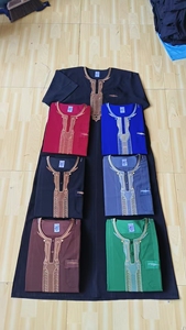Chaquetas Deportivas Estilo Marroquí Islámico Personalizadas al por Mayor CCY, Ropa Africana, Trajes Deportivos para Hombre, Ropa de Dormir - Product Image 4