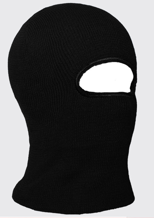 1 Hole blank ski mask