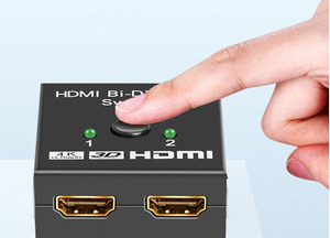 <span class=keywords><strong>Commutateur</strong></span> <span class=keywords><strong>HDMI</strong></span> SYONG, sélecteur bidirectionnel, 4K/3D/1080P, sortie 1x2 et 2x1, commutation manuelle, compatible avec DVD Xbox - Product Image 4